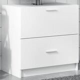 Ormarić za umivaonik bijeli 59 x 37 x 59 cm konstruirano drvo | shoptok.hr