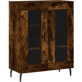 Maison Chic Komoda - Predalnik dimljeni hrast 69,5x34x90 cm inženirski les, (21718251) Cene