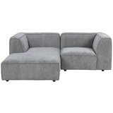 Bonami Selection svijetlosiva kutna garnitura Fairfield, lijevi kut, 208 cm Cijene