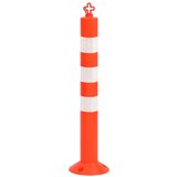 vidaXL Prometni stebrički 10 kosov z verigo 75 cm PE | Shoptok.si