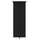  Stalak za biljke 2 pcs Crna Ø40 x 100 cm Konstruirano drvo | Eponuda.ba