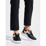 Shelvt Black platform trainers | shoptok.hr