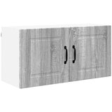 VidaXL Stenska kuhinjska omarica s polico Siva Sonoma 80 x 31 x 40 cm Slike