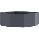  Cvetlično korito Antracit 120 x 120 x 35 cm Jeklo, (5000207705) | Shoptok.si