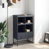  Visoka komoda antracit 68x39x111,5 cm od čelika | shoptok.hr