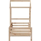  Dnevni krevet s krovom bez madraca 80x200 cm Masivno drvo | shoptok.hr