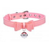 Master Series Ovratnica Kitty, roza/srebrna cene