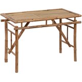 vidaXL Zložljiva vrtna miza 115x50x75 cm bambus Cene