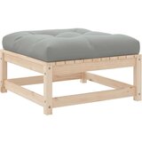  Vrtni tabure od masivne borovine s jastukom | shoptok.hr