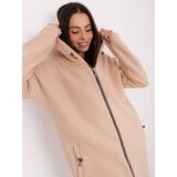 RUE PARIS Sweatshirt-RV-BL-4858-1.99P-light beige | Shoptok.si