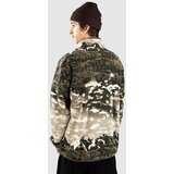 Columbia Helvetia II Printed Half Snap Fleece Half-Zip Pulover iz flisa safari sisters | Shoptok.si