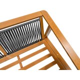 Aluminijska vrtna garnitura 2 sofe + fotelja + stol | Shoptok.si