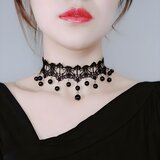 IZMAEL Ogrlica IR-27493 - Črna | Shoptok.si