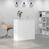  Recepcijski stol Bijeli 100x50x103,5 cm Inženirsko drvo | shoptok.hr