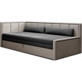 ELTAP Siva sklopiva/s prostorom za odlaganje sofa od šenila 214 cm Fulgeo – | shoptok.hr