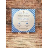  Vabilo za krst z angelčkom- modro REK130-01 | Shoptok.si