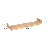 5five Zidna polica KAPTO 80x20 cm braon | Eponuda.com