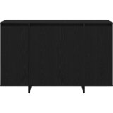  Kreveta Crni hrast 120 x 41 x 75 cm Konstruirano drvo | shoptok.hr