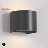 Dawn led svetiljka A310R zidna 6W 3000K IP54 siva Cene