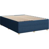 vidaXL Posteljni okvir moder 140x190 cm blago, (21309848) | Shoptok.si