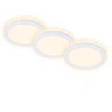 BRILONER 7055-036 - Komplet od 3 ugradne kupatilske LED svetiljke LED/3W/230V IP44 | Eponuda.com