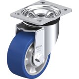 Blickle Vrtljivo kolo iz jeklene pločevine LK-ALBS, kolo s Ø 125 mm, nosilnost 450 kg, mere ploščice 140 x 110 mm | Shoptok.si