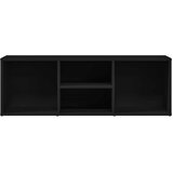  Klupa za spremanje obuće crna 105x35x35 cm konstruirano drvo | Eponuda.com