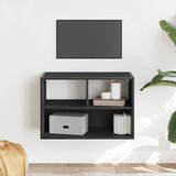 TV ormarić crni 60x31x39,5 cm konstruirano drvo i metal | Eponuda.ba