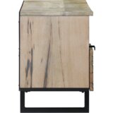 vidaXL Omare in policami za shranjevanje medijev Bela in črna | Shoptok.si