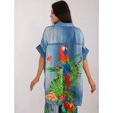Italy Moda Shirt-DHJ-KS-19007.32-blue | Shoptok.si