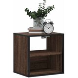  Zidni noćni ormarić smeđi hrast 40x31x39,5 cm | shoptok.hr