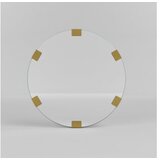 Woody Fashion Chakra - Gold Gold Mirror | Eponuda.com