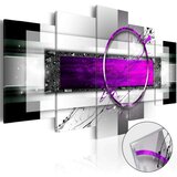  Slika na akrilnom staklu - Violet Rim [Glass] 200x100 | shoptok.hr