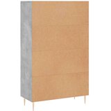 vidaXL Visoka komoda boja betona 69 5 x 31 x 115 cm konstruirano drvo | shoptok.hr