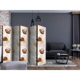 Artgeist PARAVAN 225/172/3 cm rjava, bela Slike