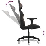 Igraća stolica od tkanine crna i Smeđe-siva - Crna i smeđesiva 1 Bez naslona za noge | shoptok.hr