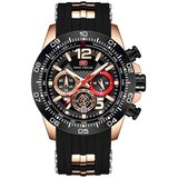 Sat Mini Focus PO-23900 - Crna / Zlatna Ružičasta KP23900 | Shoptok.si