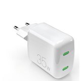 Puro Kućni punjač USB-C x 2 35W