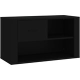 Ormarić za cipele crni 80 x 35 x 45 cm od konstruiranog drva | shoptok.hr