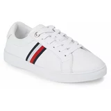 Tommy Hilfiger Superge Essential Stripes Court Sneaker FW0FW07449 White YBS