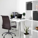 MID.YOU Pisarniški Stol Aspera 10, Rjava | Shoptok.si