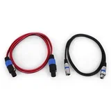 PA KABEL, 1 X XRL KABEL, 1X PA KABEL