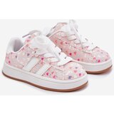 Boto Shiny Girls Sports Shoes With Hearts Pink Tessina | shoptok.hr