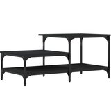  Stolić za kavu crni 100x50,5x45 cm konstruirano drvo | Eponuda.com