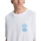 Quiksilver Funkcionalna majica 'Evo Blossom Of Peace' dimno modra / svetlo zelena / bela | Shoptok.si