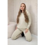 Kesi Set of sweaters Sweatshirt + Pants dark beige | shoptok.hr