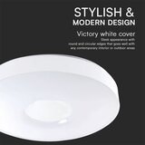  LED prigušiva stropna svetiljka LED/40W/230V 3000-6500K 39 cm bela + daljinski upravljač | Eponuda.com