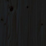  Ležalnik 2 kosa črn 199,5x60x74 cm trdna borovina - - črna - 31.5 - N/A - 2025--Uvoz_4 | Shoptok.si