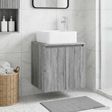  Umivaonik s policom Siva Sonoma 53 x 35 x 63 cm | shoptok.hr