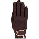 Roeckl Zimske jahalne rokavice "Julia" mocha - 8.5 Cene